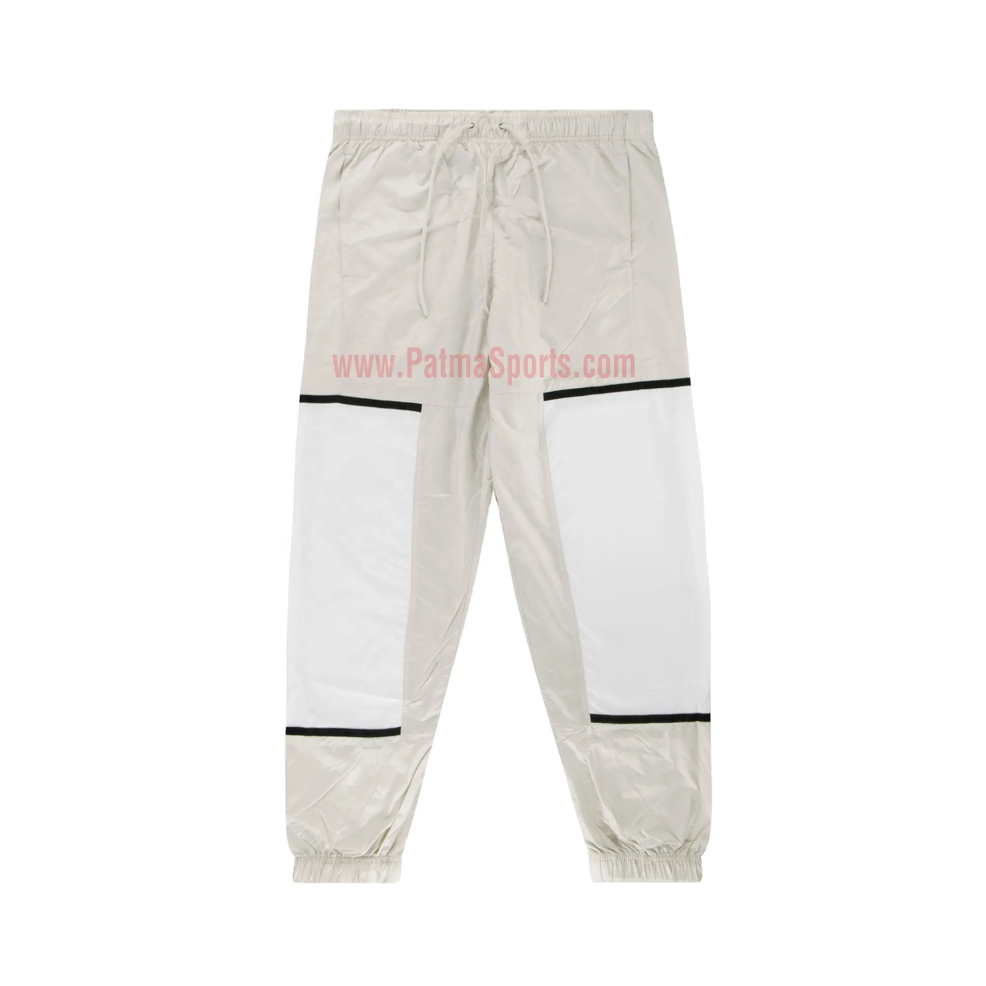 Özel rüzgarlık pantolon mevcut çok pal renk yağmur pantolon % 100% naylon Polyester tuval tipi kumaş