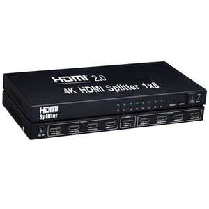 1x8 <strong>HDMI</strong> <strong>Splitter</strong>, <strong>1</strong> in <strong>8</strong> Out <strong>HDMI</strong> <strong>Splitter</strong> Audio Video Distributor Box Support Full HD 3D &amp; 4K X 2K Compatible - Product Image 6
