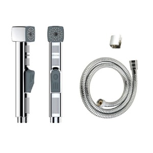 <strong>Germany</strong> Italy Design Milano Kriss Same Desgin Plastic ABS Chrome Black Shattaf <strong>Bidet</strong> Spray - Product Image 3