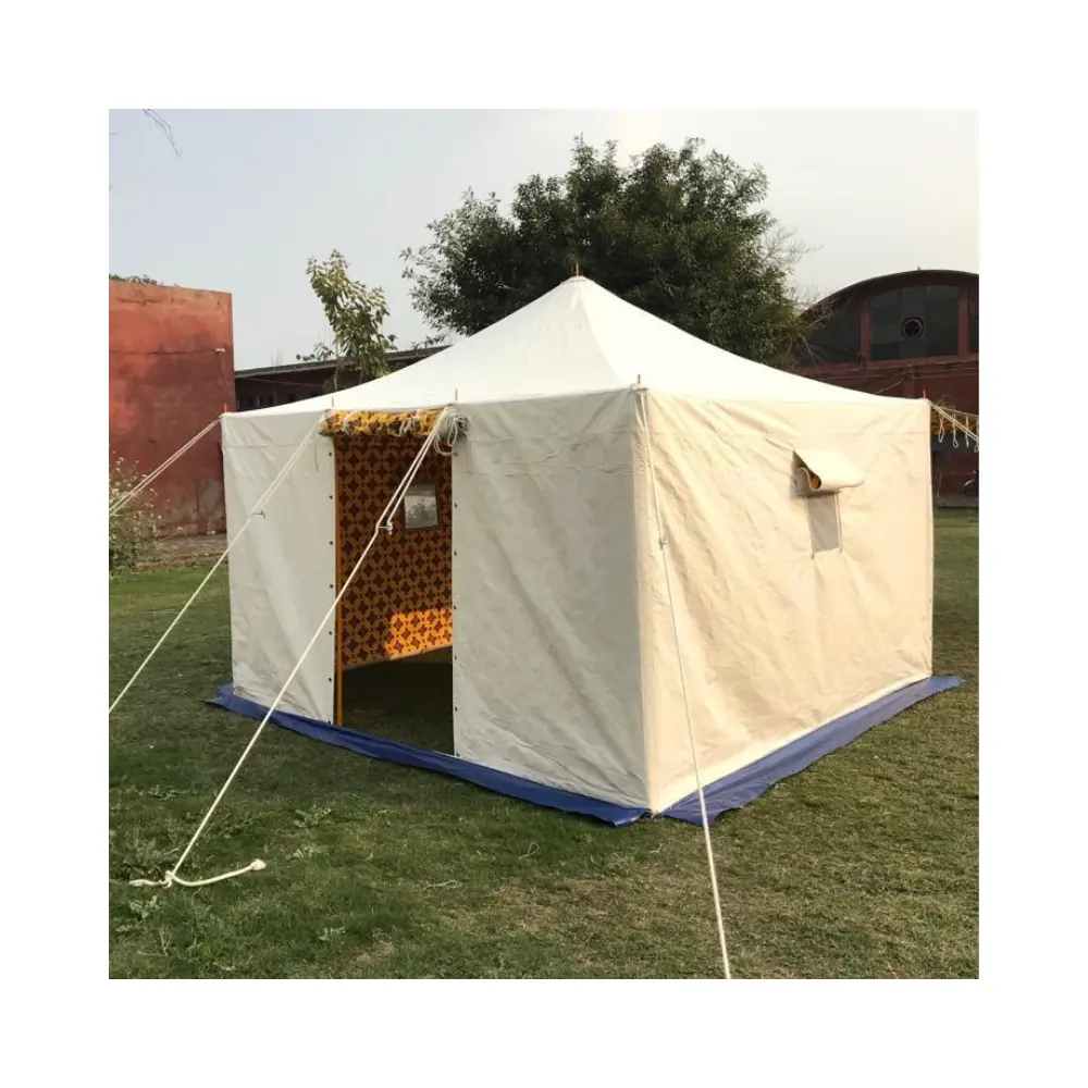 Groothandel Hoge Kwaliteit Waterdichte Canvas Muur Arabische Woestijn Picknick Tent Voor Saoedi-arabi Ë En Midden-oosten Markt Familie Camping