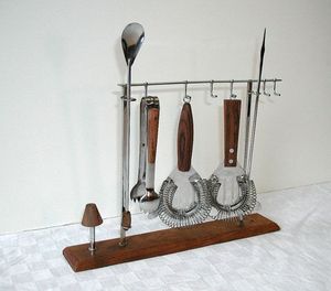 <span class=keywords><strong>Cobbler</strong></span> Bartender Thép Không Gỉ Bar Công Cụ Set Kit Với Bar Spoon Bar Dao Mở Chai Muddler Jigger Peg Đo Đối Với Trang Chủ - Product Image 6