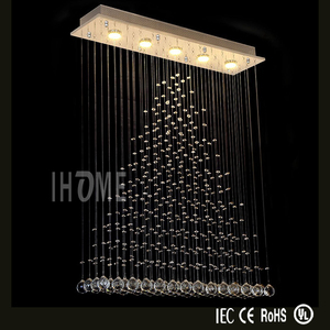 现代滴水晶天花灯设计，天花板的 Led 天花灯夹具 - Product Image 4