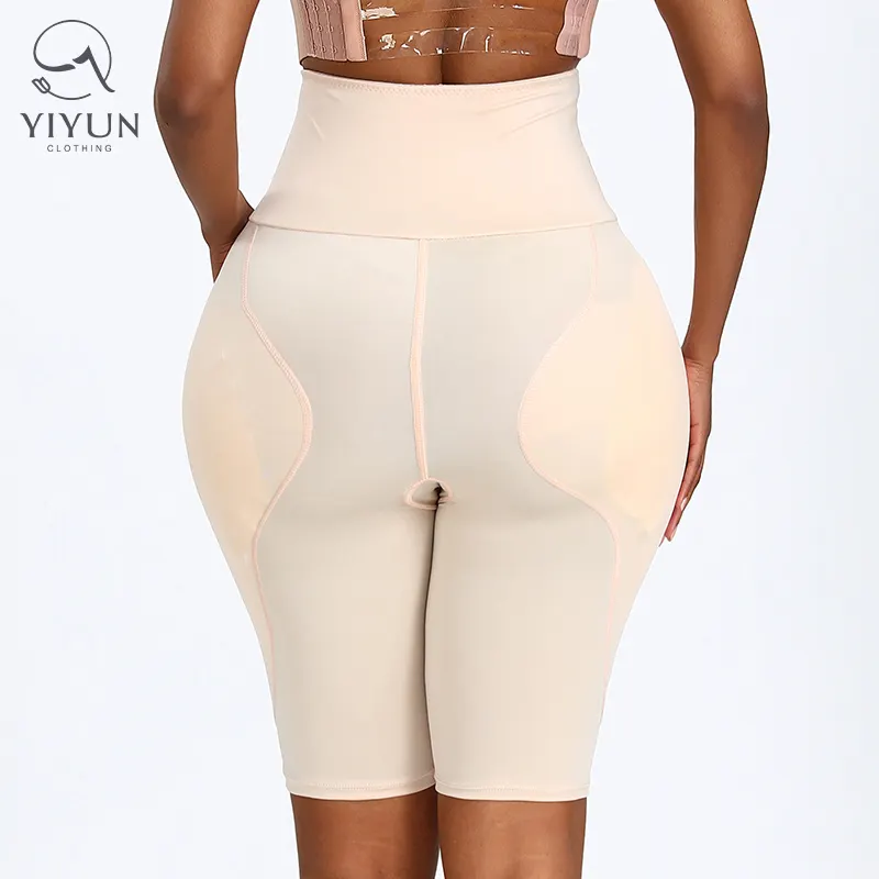Yiyun almofada de elevação da barriga, cintura alta, controle do quadril, almofada para nádegas pós-parto, modelagem do corpo, calcinhas, encaixe firme