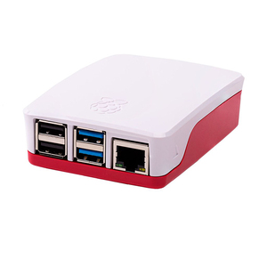 Official ABS <strong>Raspberry</strong> <strong>Pi</strong> 4B <strong>Case</strong> Cover Enclosure With Red White Color - Product Image 2