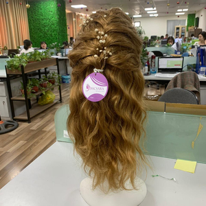High Quality <strong>Swiss</strong> Hd Lace Frontal Wig for Women Body Wavy <strong>Color</strong> 27 Hair Extension Manufacturer OEM OBM - Product Image 1