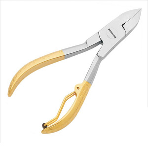 Cuticles üzerinde kullanım için keskin bıçak ile ağır alman paslanmaz çelik tırnak makası profesyonel kesme - Product Image 5