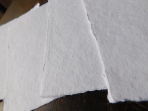 デッサン、工芸品、ジャーナルなどのためのDeckle Edged Handmade Papers。 - Product Image 4