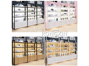 Tủ Trưng Bày Bằng Gỗ Trắng Hiện Đại Cho Cửa Hàng Mỹ Phẩm Phù Hợp Với Ngăn Kéo Beauty Showcase Cửa Hàng Đồ Nội Thất Cung Cấp Mỹ Phẩm - Product Image 5