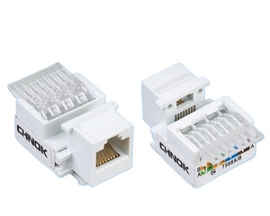 UTP/FTP连接器放大器Rj45 6类模块化插孔6类梯形插孔网络电缆模块 - Product Image 2