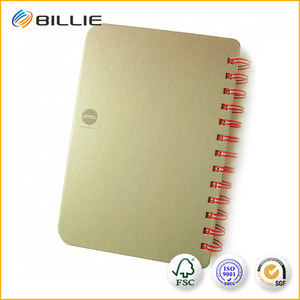 定制印刷螺旋装订便宜的软封面 A4 学校练习笔记本 - Product Image 5