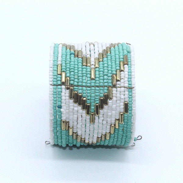 mint Green/white