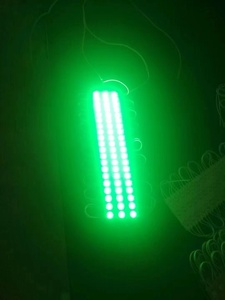 Светодиодный модуль dmx rgb smd, 61*13 мм, маленький размер, 12 В постоянного тока, светодиодный модуль SMD 2835, цифровой светодиодный модуль rgb