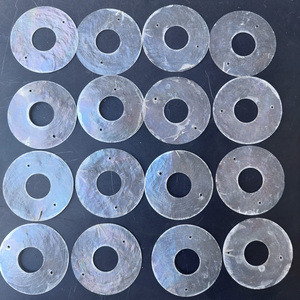 DIY hammadde deniz kabuğu Capiz deniz kabuğu rüzgar ahenge - Product Image 1