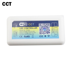 DC 12V 24V Smart LED WIFI-Controller RGB RGBW CCT-Dimmer Haupt beleuchtung Alexa Control Android/IOS APP Für LED-Streifen LED-Leuchten