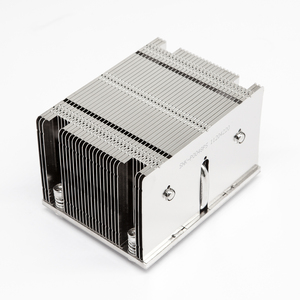 ALSYE <strong>1U</strong> Server CPU Cooler Copper Skiving Fin <strong>Heatsink</strong> for Intel 2011 Industrial Computer Passive Cooling - Product Image 2
