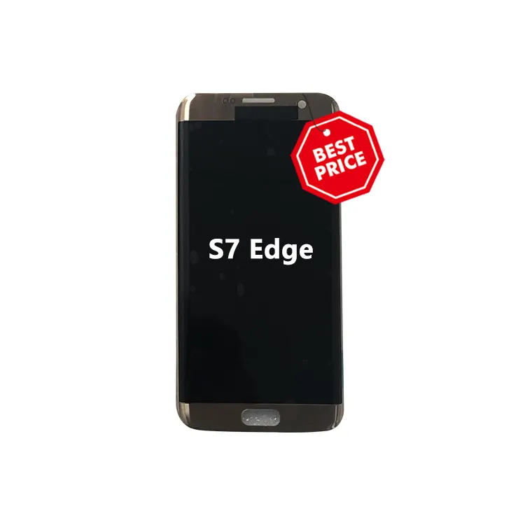 एक से अधिक गुणवत्ता मोबाइल फोन s7 बढ़त एलसीडी, सैमसंग गैलेक्सी के लिए s7 बढ़त G935F G935A एलसीडी स्क्रीन प्रदर्शन