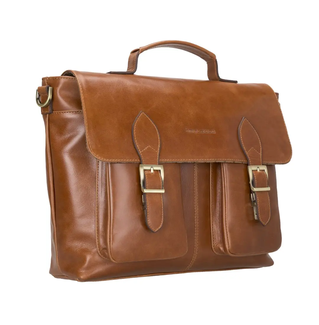 ओलिंप असली लेदर हाथ से बने बैग हैंडबैग अटैची के साथ रंग और आकार वैकल्पिक 13 "और 17"