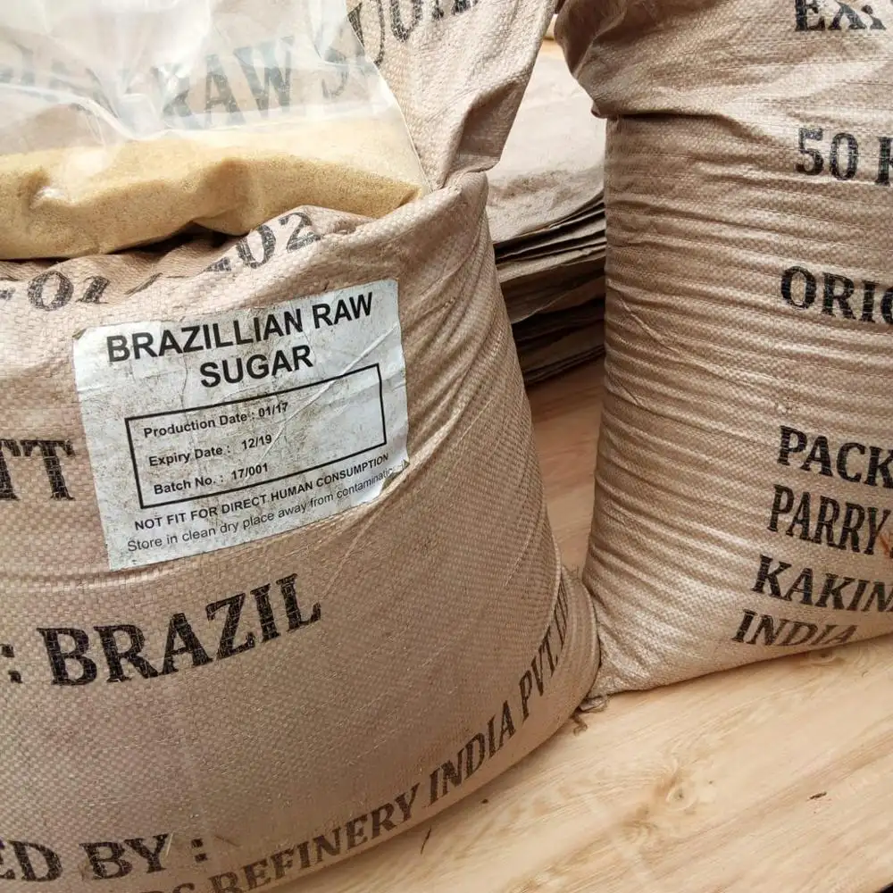 Raffiniertem Zucker Direkt aus Brasilien 50kg verpackung Brasilianische Weiß Zucker