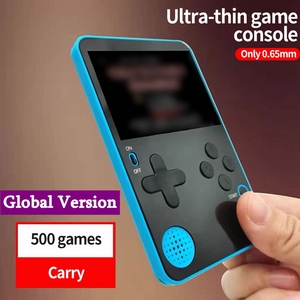 3 inç el oyun konsolları 400 IN 1 Retro Video oyun konsolu 8 Bit oyuncu çocuklar için el oyunları gamepad hediye - Product Image 4