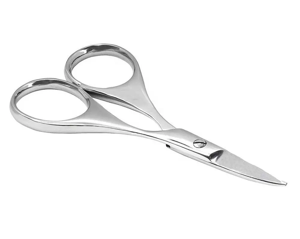 Nail Cutting Scissors Curved Manicure Scissors for Men and Women Nail Shear Custom Brand Name