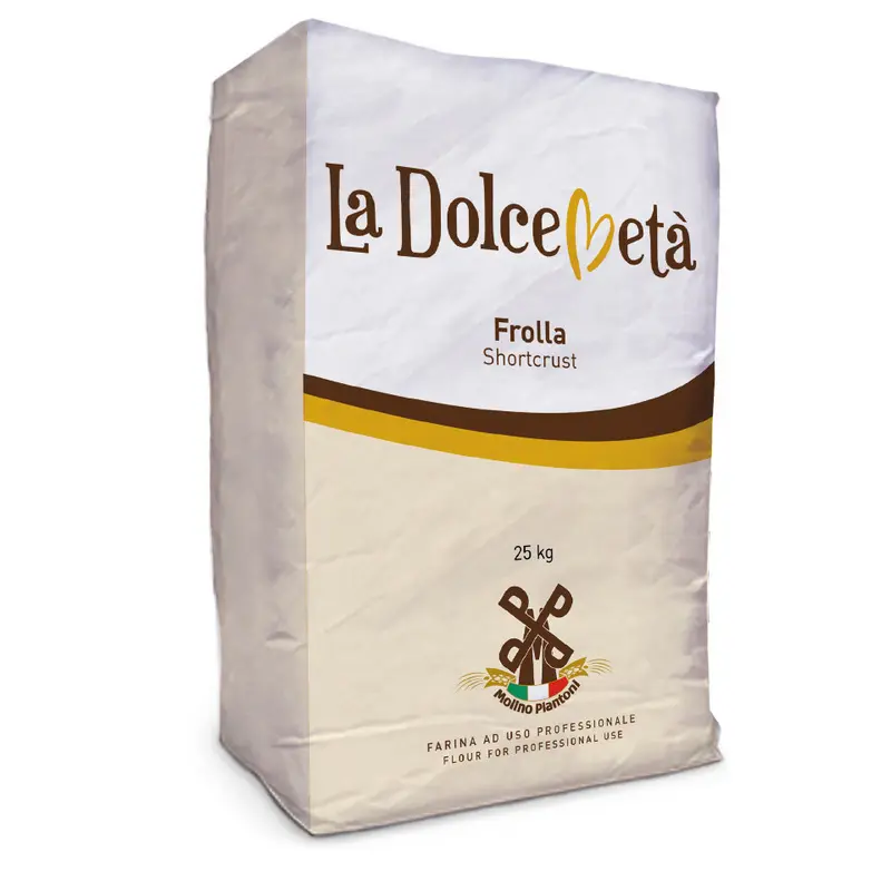 Best Quality Made in Italy Wheat Flour LA DOLCEMETA' FROLLA Shortcrust IN 25 KG BAG ideal for pastry
