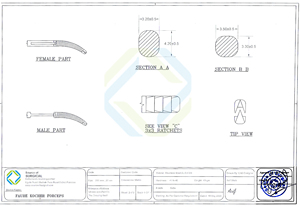 Faure Chất lượng cao 1x2 răng thép không gỉ phẫu thuật Kocher Hướng dẫn sử dụng forceps với đường cong nhẹ peritoneum kẹp - Product Image 3