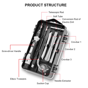 115-In-1家用工具箱套装98位多功能工具五金工具 - Product Image 4