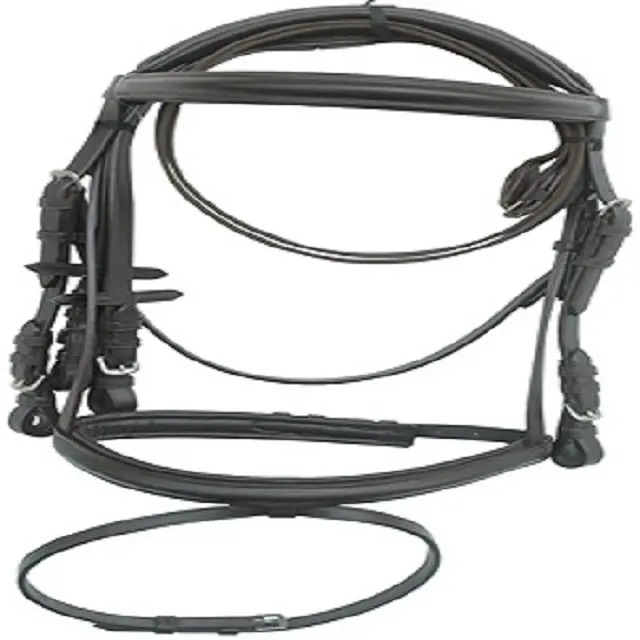 Wholesale High Quality English Bridle DD Leather Used Superior Workmanship Made in India Top Horse Bridle