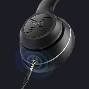 Tribit XFree Tune หูฟังสเตอริโอแบบพับได้,สเตอริโอเสียงหูฟังพร้อมไมโครโฟนในตัว - Product Image 4