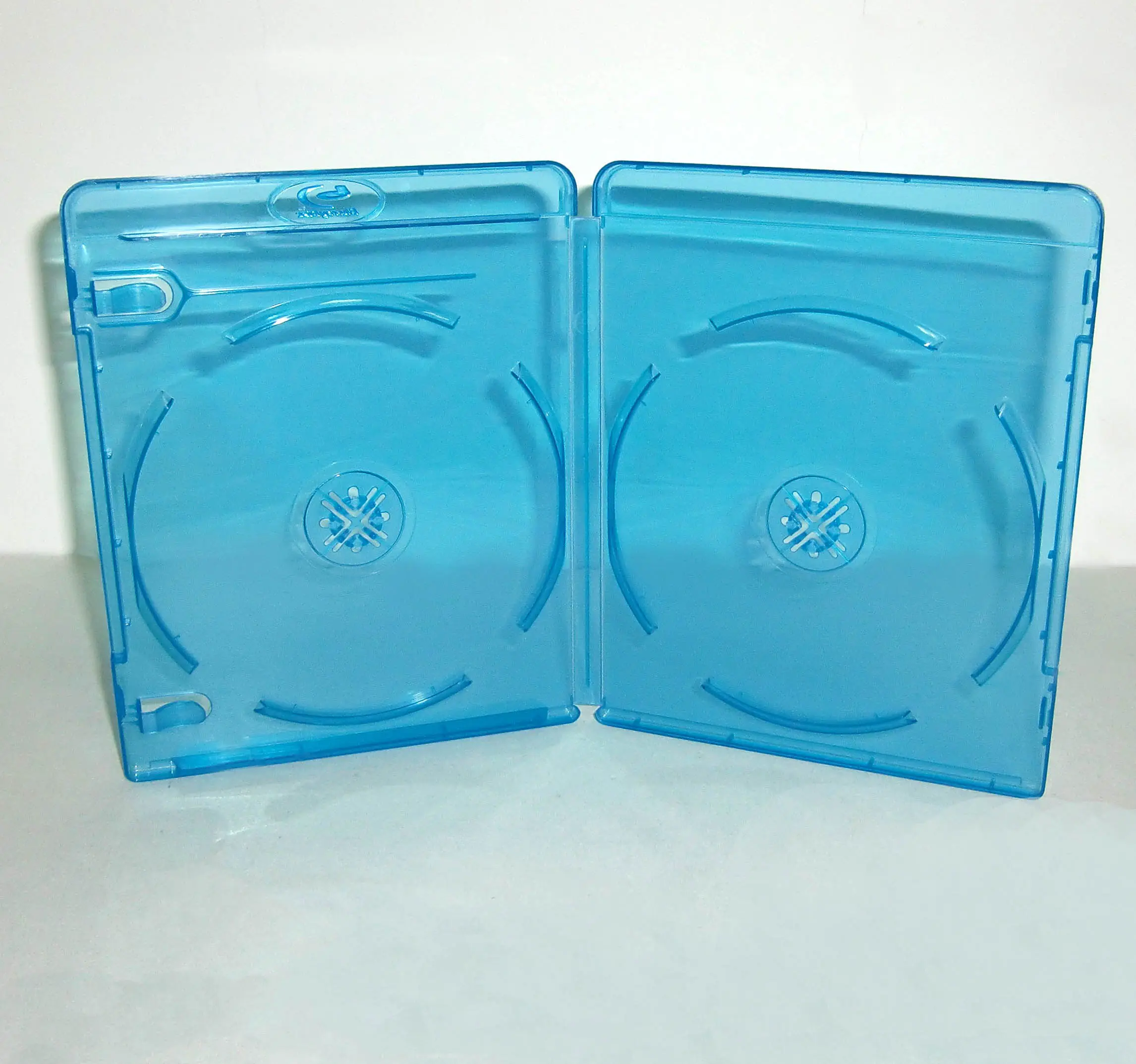 Bluray dvd kılıfı 7mm çift (mavi) ile dış film