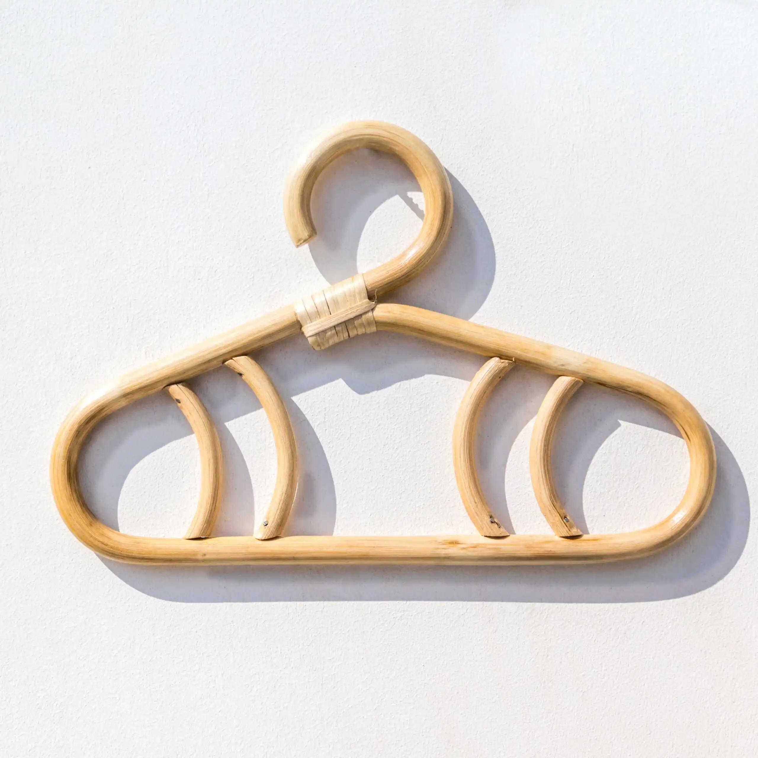 Natuurlijke Rotan Baby Kleerhangers Kleding Hangers Voor Kids