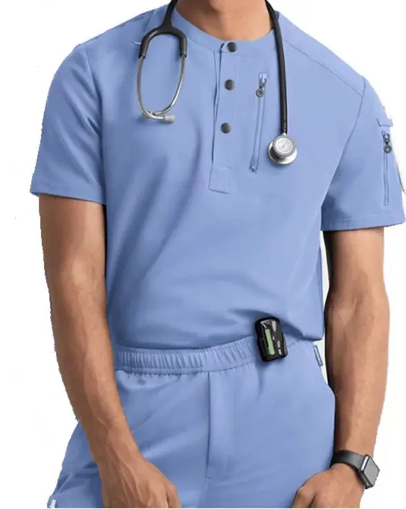 Uniforme de médecin à coupe complète pour hommes, nouvel arrivage, vente en gros pas cher, uniforme de soins infirmiers médicaux pour hommes