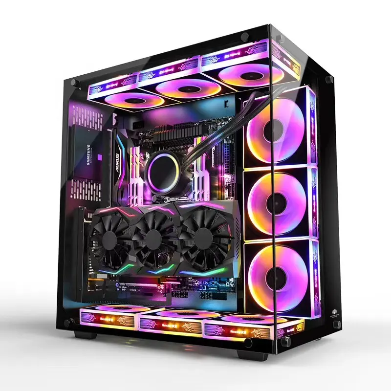 Vỏ Máy Tính Chơi Game ATX Tower Bán Chạy Nhất Cpu Máy Tính Để Bàn Gabinete Gamer