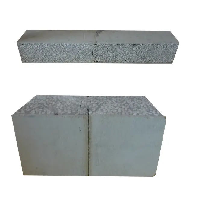 Panel sándwich de cemento EPS ligero, casa prefabricada, paneles de pared sándwich aislados para casa móvil para Europa