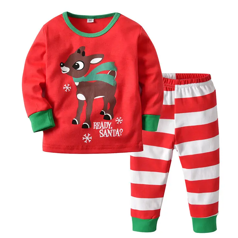 Hot sale factory direct price Toddler Christmas Clothing Set Girls Pajamas