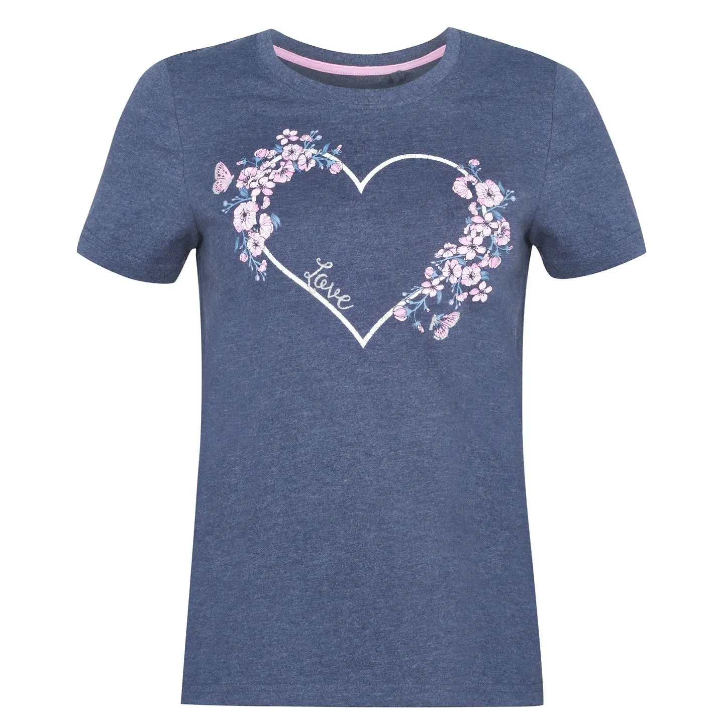 Camiseta larga con estampado Floral para mujer, ropa de moda con personalidad, nueva oferta especial