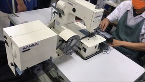 Новый B-2000-C KANSAI DVK-это планшет, 1-2 иглы, двойная цепь стежка и нижняя крышка стежка машина для резки ленточного петля - Product Image 5