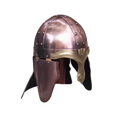 Hand made Metal Viking Armor Helmet mit Copper antike medieval armor helm für Reenactment Decoration