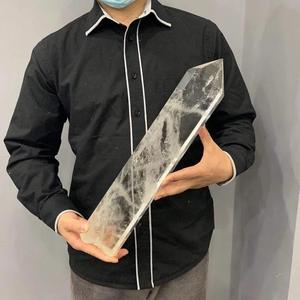 Wholesale CRYSTAL CLEAR QUARTZ <strong>BIG</strong> JEMBO POINT TOWERS /NATURAL HUGE CRYSTAL QUARTZ 10-15 INCHES PREMIUM QUALITY POINTS TOWERS - Product Image 3