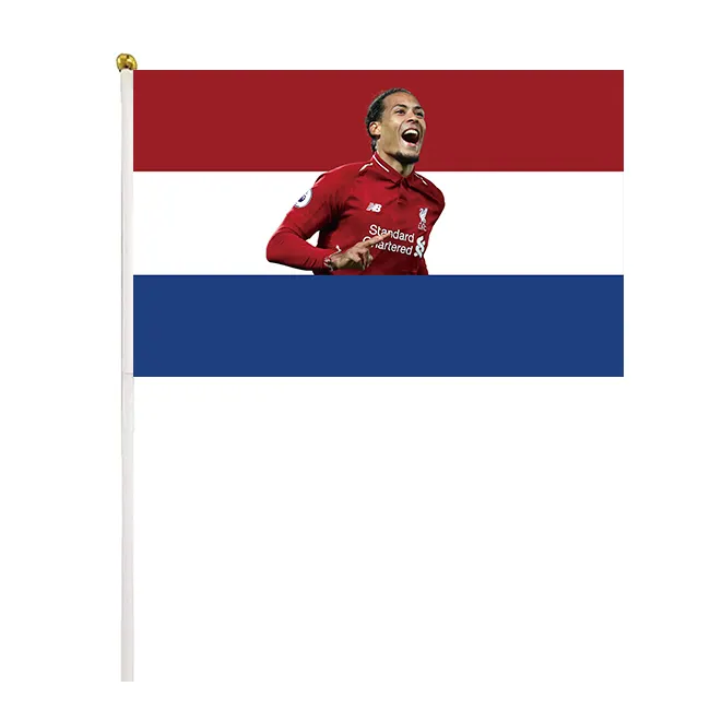Özel hollandalı futbol oyuncu bayrak tutucu png kanada somaliland suriye araba arka pencere asılı visor el bayrağı kutup