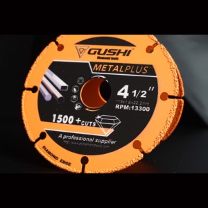 Metal kesme için 230mm kuru kesme Metalplus elmas testere bıçağı kenar kesme çarkı - Product Image 4