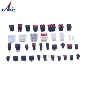 RS404 6A 250 V mini 3 yollu kırmızı ışık güç aracı on/off anahtarı KAYNAK MAKINESİ rocker anahtarı t85 - Product Image 5