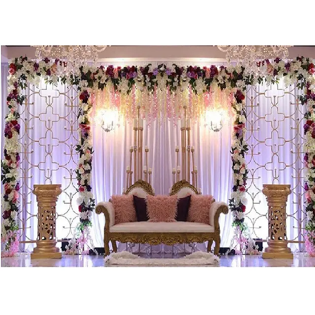 Newly Designed Candle Wall Wedding Backdrop Wedding Stage Candle Lit Backdrop Panels Romantic Candle Wall Wedding Backdrop Decor