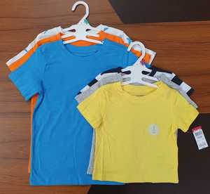 <strong>Factory</strong> <strong>Surplus</strong> Garments Overrun Apparels Leftover Clothing Branded Label Boys Kids Crew Neck Cotton T-Shirt Bangladesh Stocklot