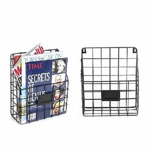 クラシックデザインメタルメッシュオフィスデスクワイヤーファイルフォルダーボックスファイルホルダー学校用 - Product Image 6