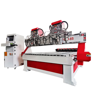 2030 4轴8主轴8旋转多头4轴CNC机器8头CNC路由器 - Product Image 2