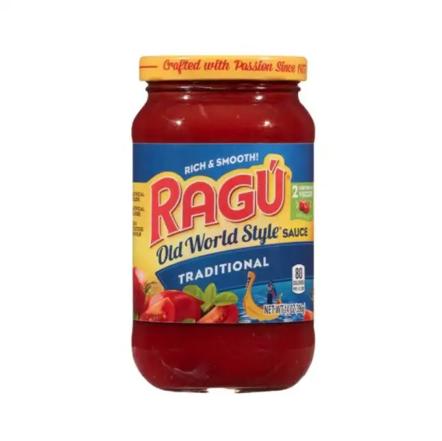 Ragu-Salsa de Pasta tradicional de estilo antiguo del mundo antiguo, salsa de espagueti de tomate embotellada, 14 oz (paquete de 12)