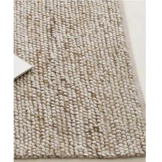 Plain Comfortable Touch Viskose Loop/Cut Hand gewebter Teppich Hochwertige Jute teppiche Hersteller aus Indien