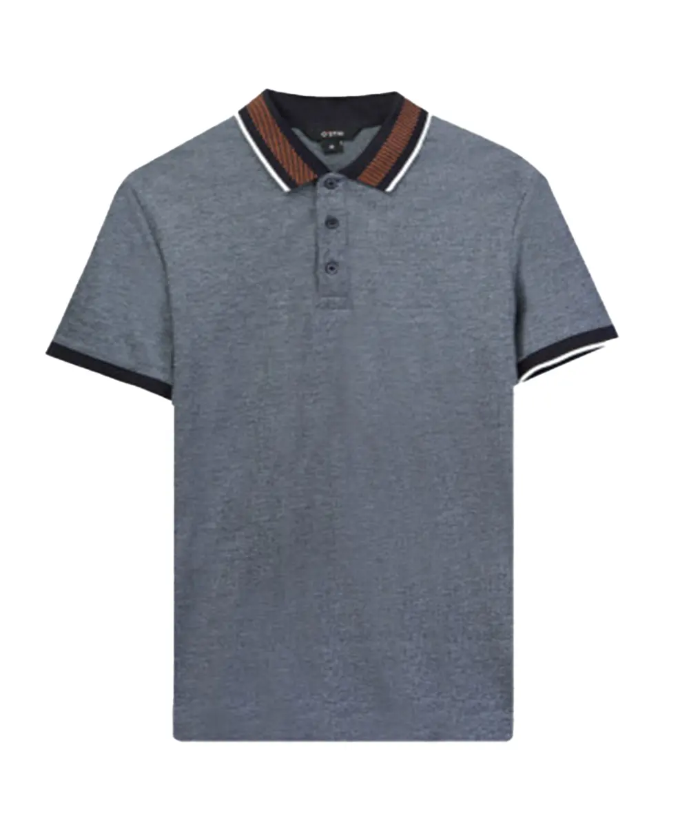 Golf giyim işlemeli baskılı özel tasarım düz beyaz siyah pamuk Polyester Fit boş erkekler Golf Polo T shirt