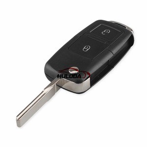 For <strong>VW</strong> 2 Button Remote <strong>Key</strong> Blank (the <strong>Key</strong> Head Connect Face Is Square) - Product Image 2